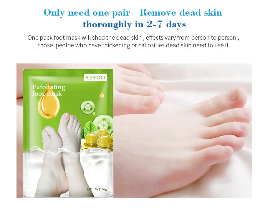Foot Peel Mask - Exfoliator Peel Off Calluses Dead Skin Callus Remover