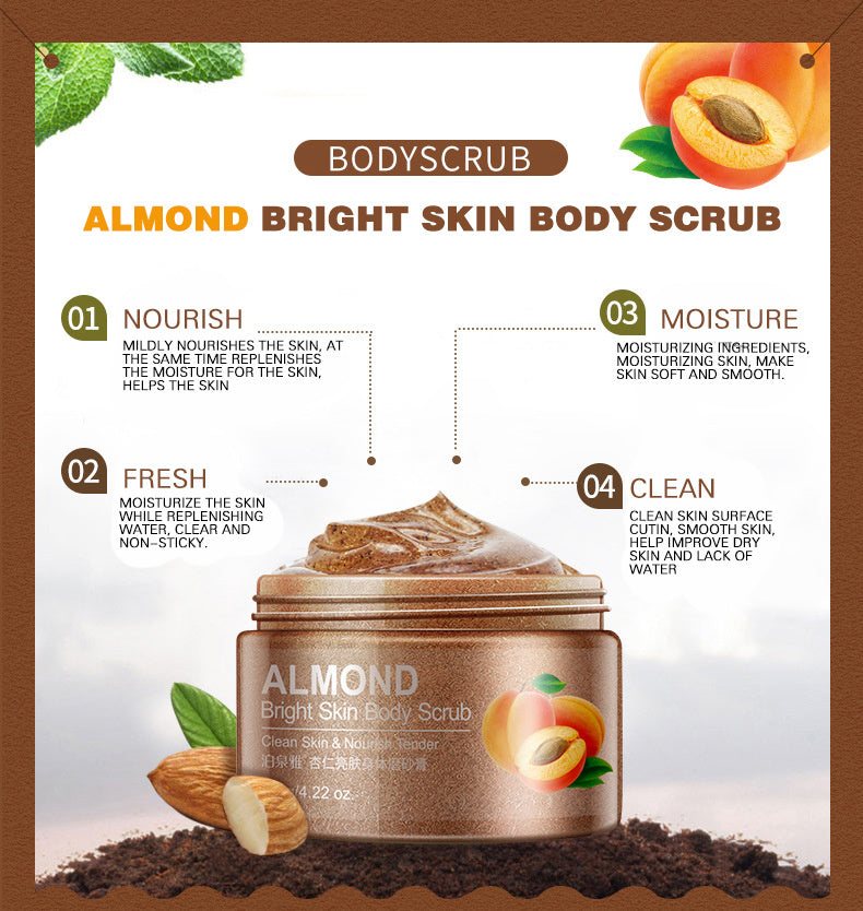 Moisturizing Almond Body Scrub