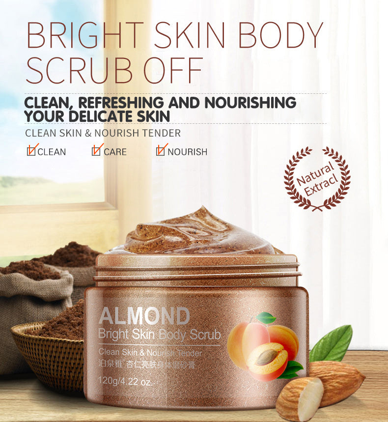 Moisturizing Almond Body Scrub