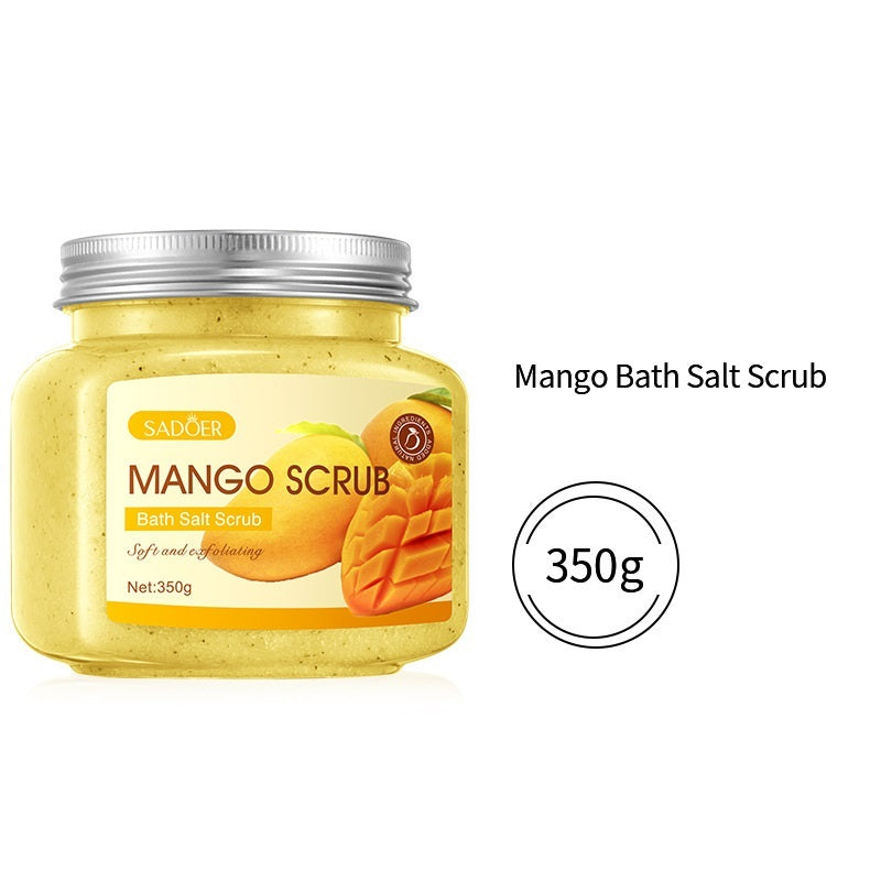 Exfoliating Fruit Bath Salt Scrub Cream 350g