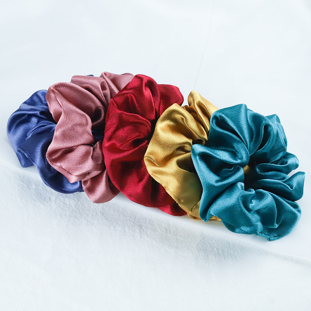 Silk Satin Hair Scrunchies