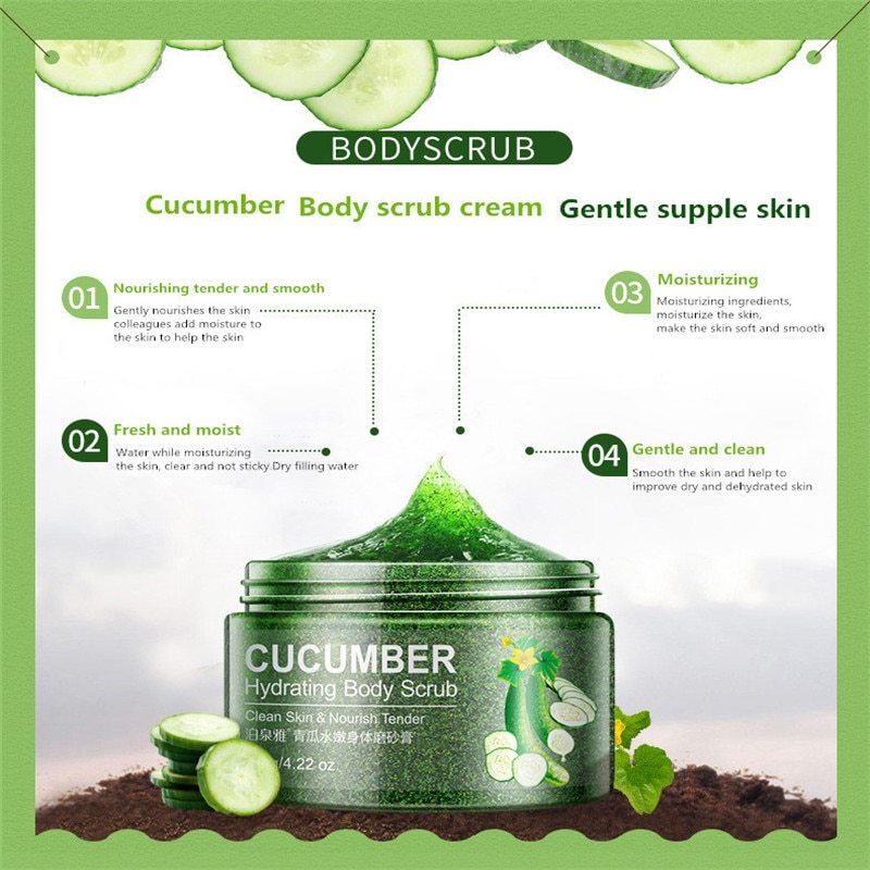 Cucumber Moisturizing Facial Scrub