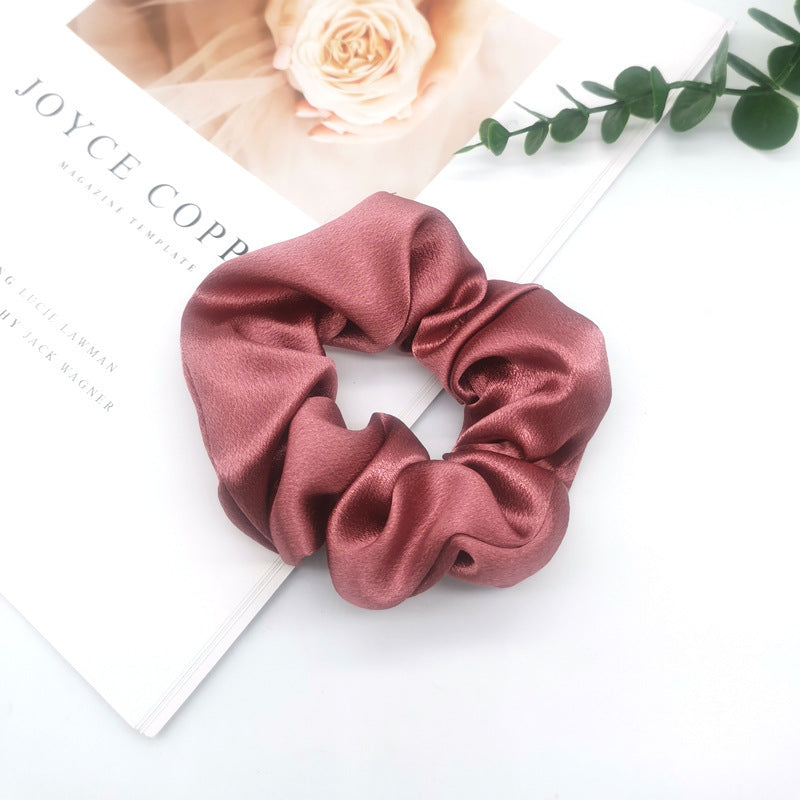 Silk Satin Hair Scrunchies