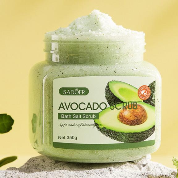 Exfoliating Fruit Bath Salt Scrub Cream 350g
