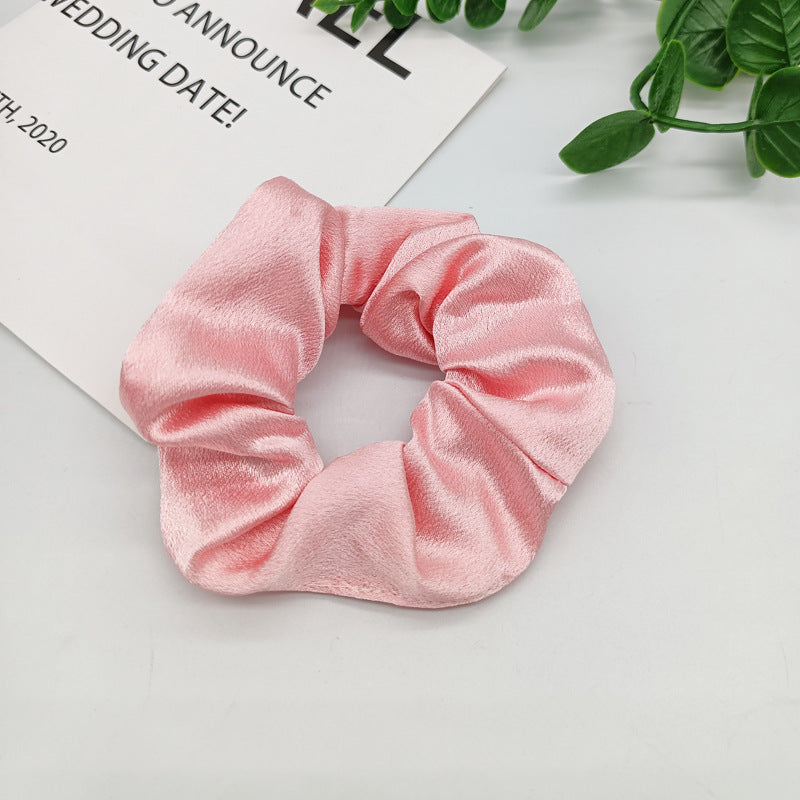 Silk Satin Hair Scrunchies