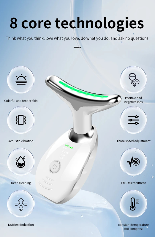 Skin Tightening Colorful LED Photon Therapy Device