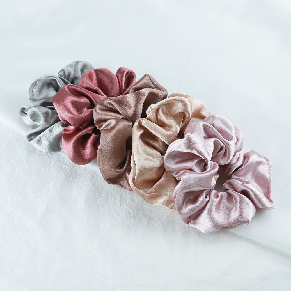 Silk Satin Hair Scrunchies