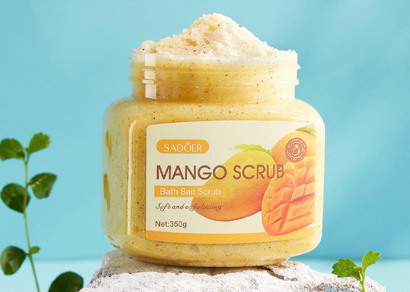Exfoliating Fruit Bath Salt Scrub Cream 350g