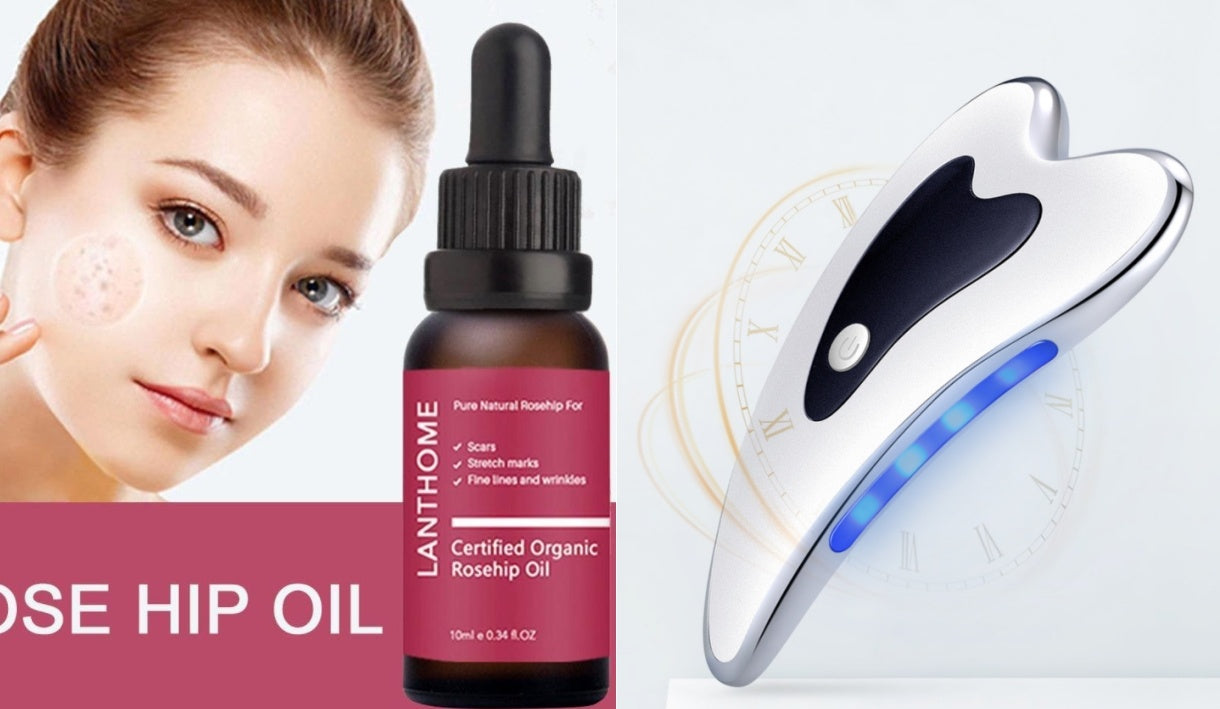 Facial Gua Sha Massager Electric USB Rechargeable Massager