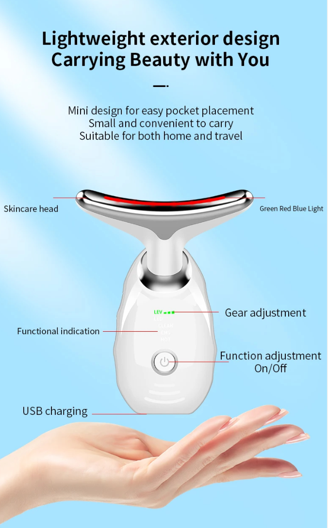 Skin Tightening Colorful LED Photon Therapy Device